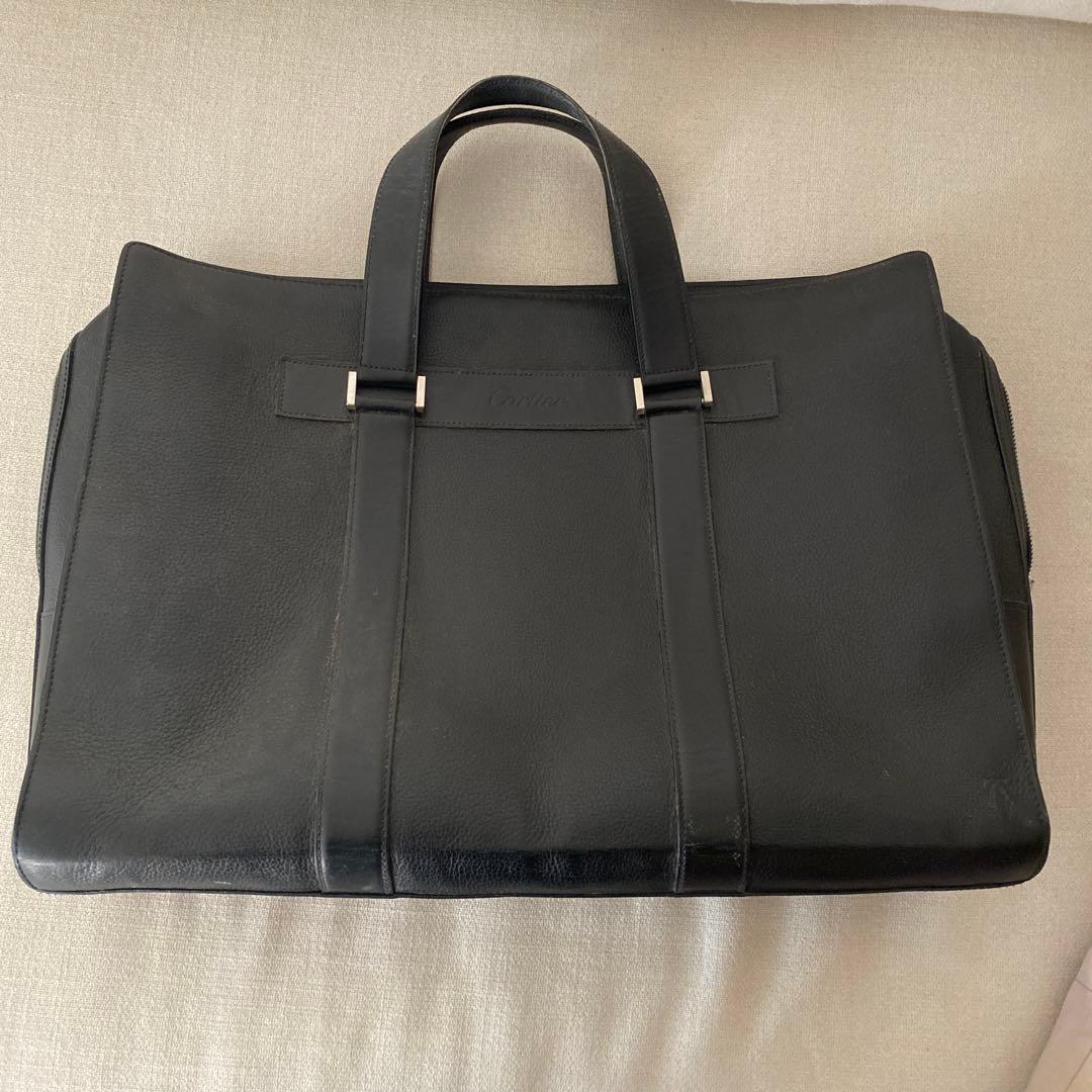 Cartier ブラック ビジネスバッグ