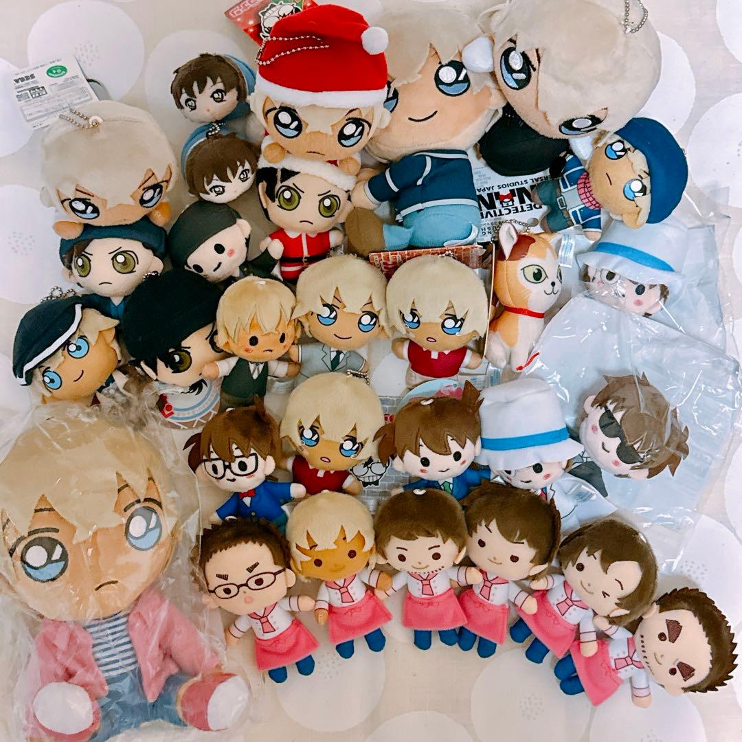 名探偵コナン　ぬいぐるみセット　降谷零　安室透　松田陣平　諸伏景光　怪盗キッド