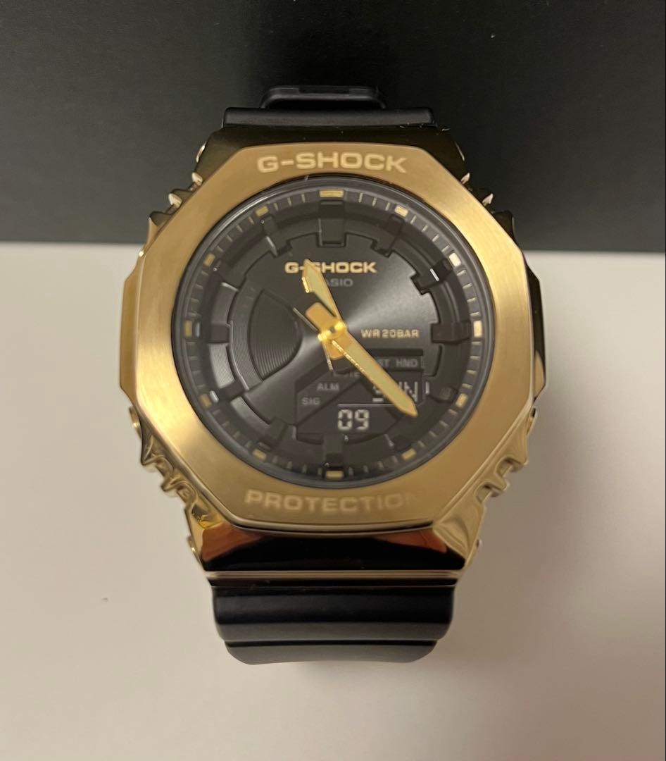 G-SHOCK　GM-S2100GB-1AJF ゴールド/ブラック　Gショック