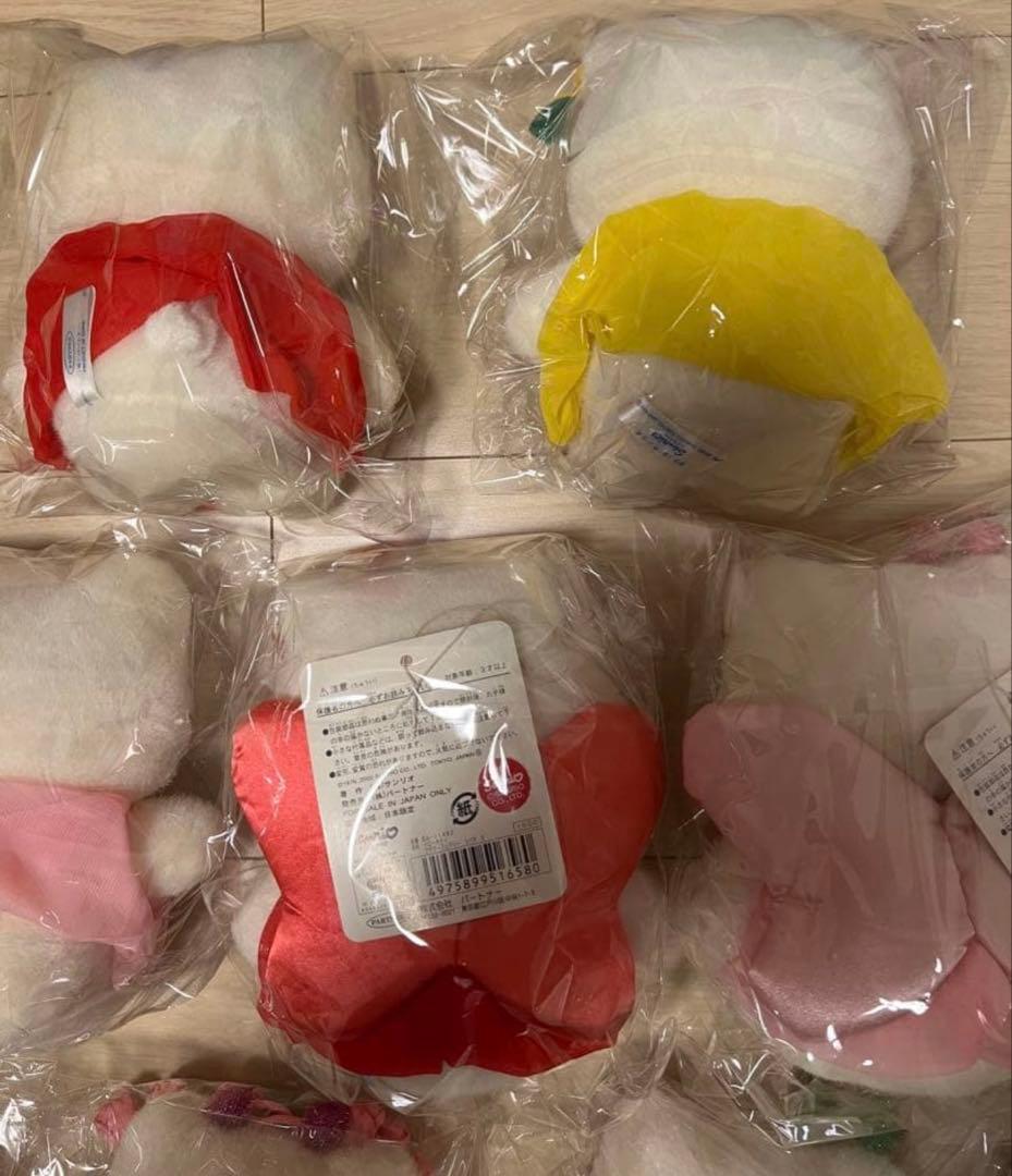 ハローキティ　フラワーガーデン　フェアリー　ぬいぐるみ　9個セット