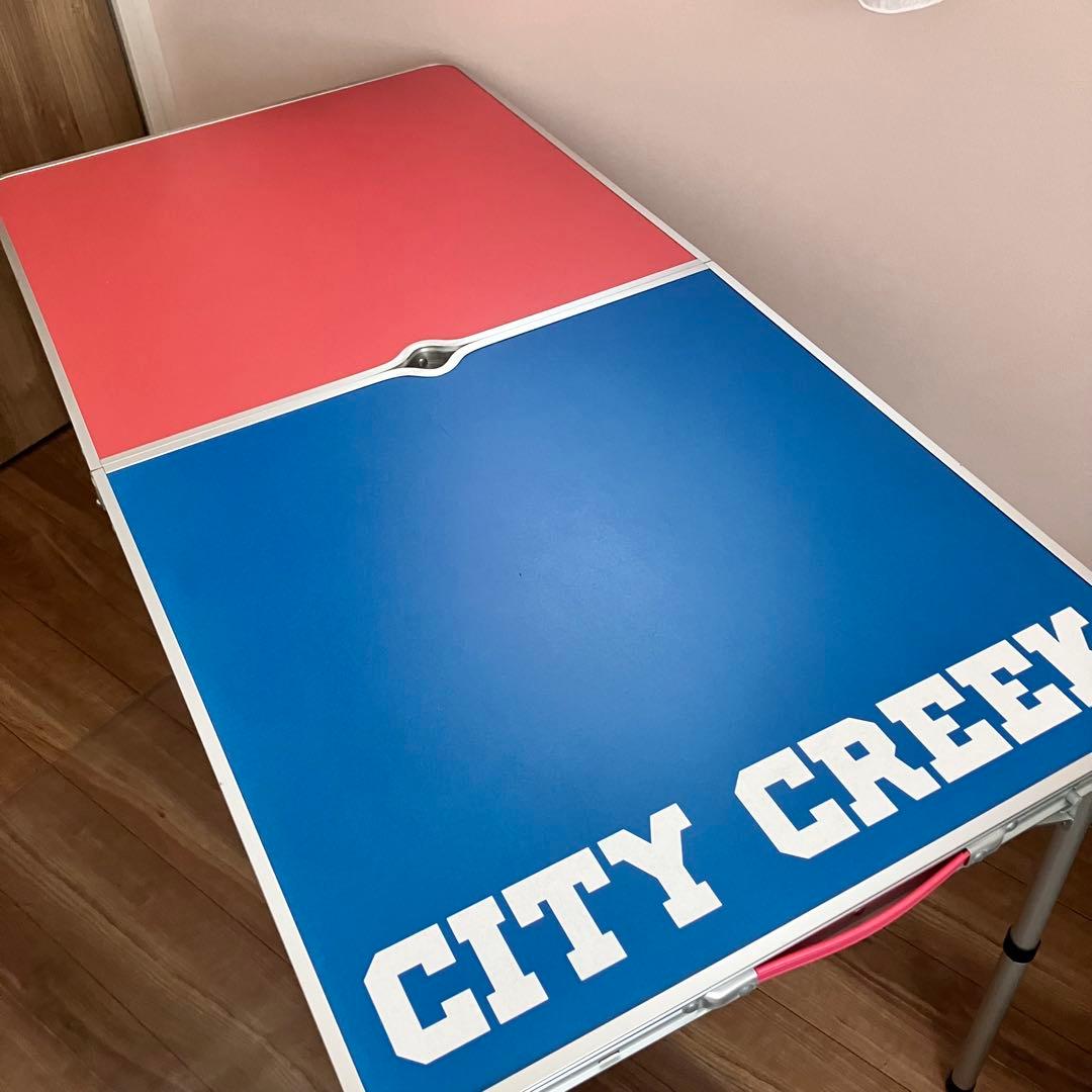 ニコアンド コールマン CITY CREEK リビングテーブル　アウトドア