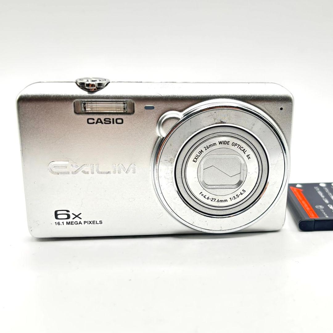 CASIO EXILIM EX-ZS25 シルバー 新品バッテリー付