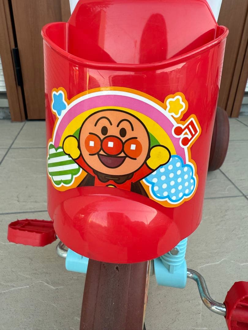 それいけ！アンパンマン オールインワンUPII 折りたたみ 三輪車　クリスマス