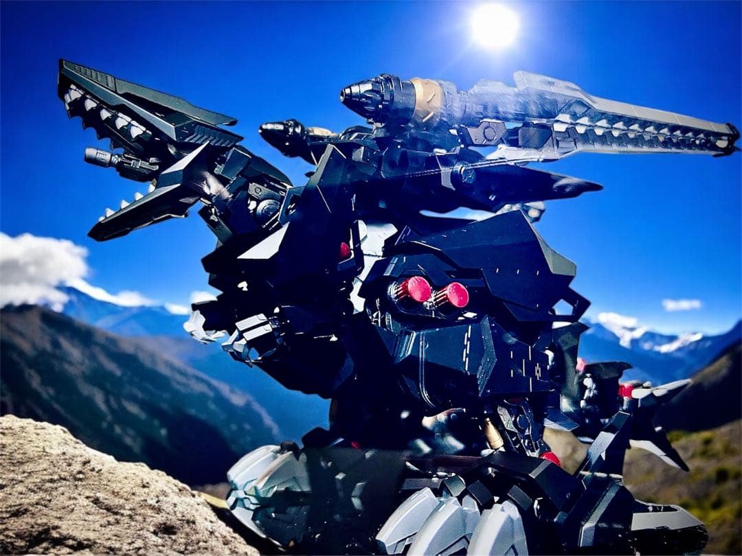 ゾイド　zoids コトブキヤ　HMM 全塗装　バーサークフューラー　シャドー
