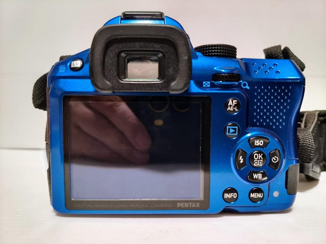 PENTAX K-30 デジタル一眼レフ 青