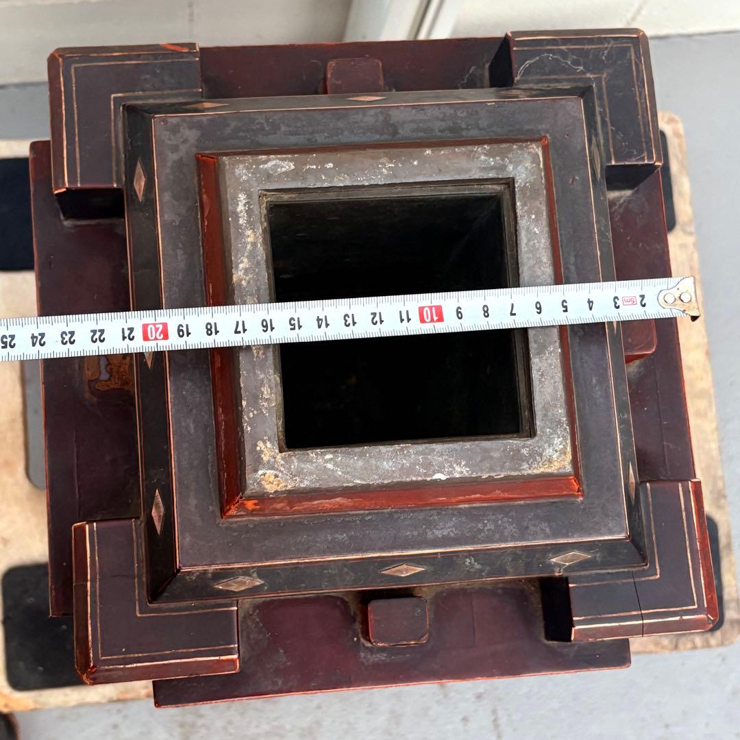 里帰り■江戸時代 蒔絵螺鈿花入