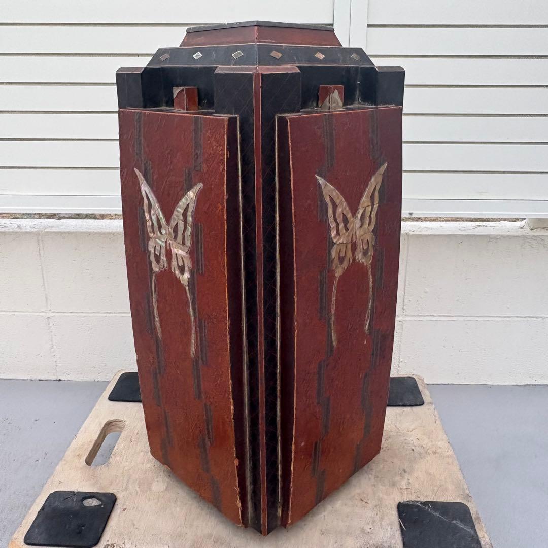 里帰り■江戸時代 蒔絵螺鈿花入