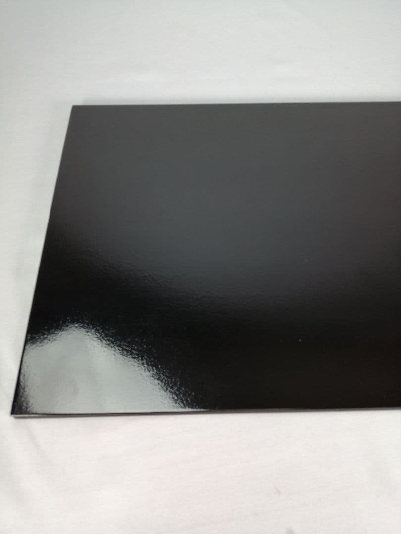 【茶道具】いじ塗黒敷板　三種セット(丸板、蛤端、矢筈)　敷板140