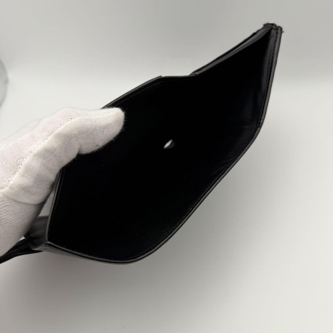 LOEWE ロエベ 財スモールバーティカルウォレット ファスナー 三つ折り