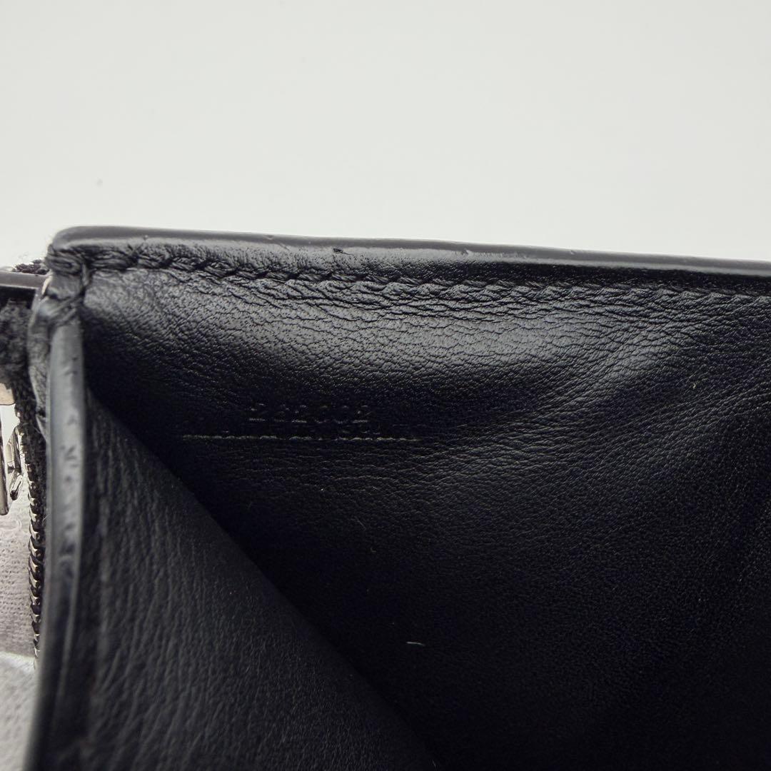 LOEWE ロエベ 財スモールバーティカルウォレット ファスナー 三つ折り