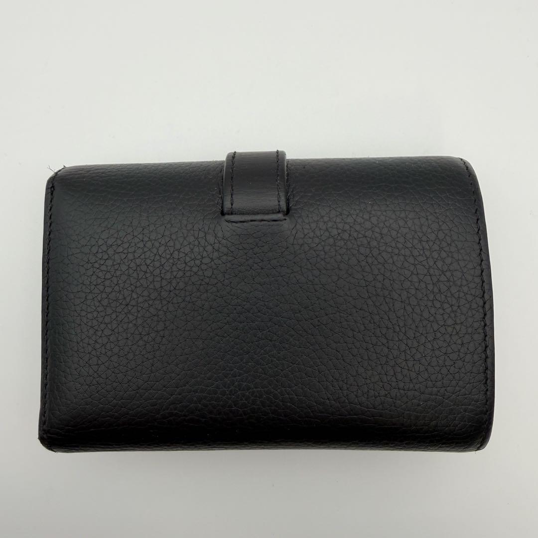 LOEWE ロエベ 財スモールバーティカルウォレット ファスナー 三つ折り