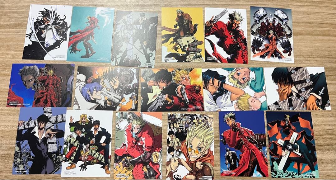 『TRIGUN STAMPEDE』アニメ化記念フェア特典コンプリート17枚セット