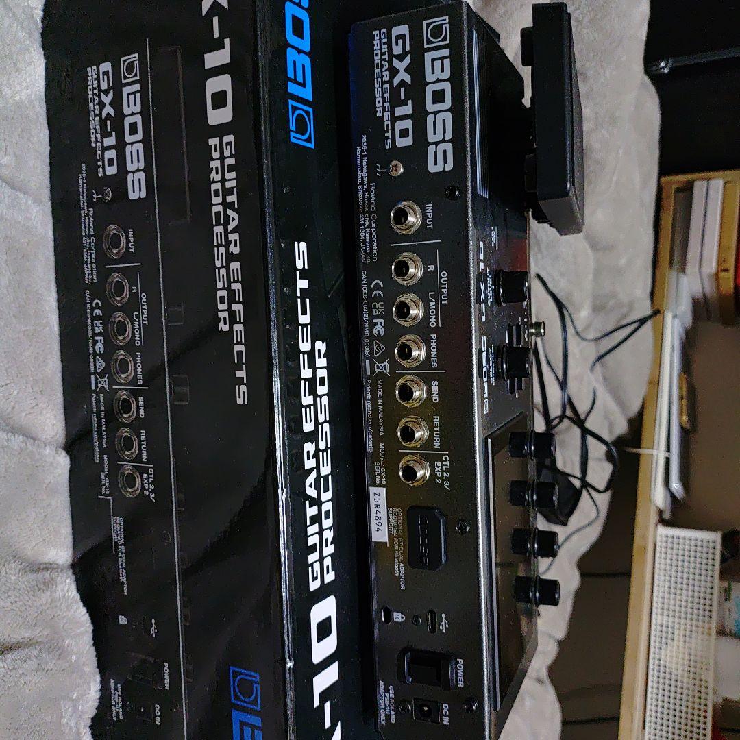 BOSS GX-10 ギターエフェクター、ブルートゥースアダプター