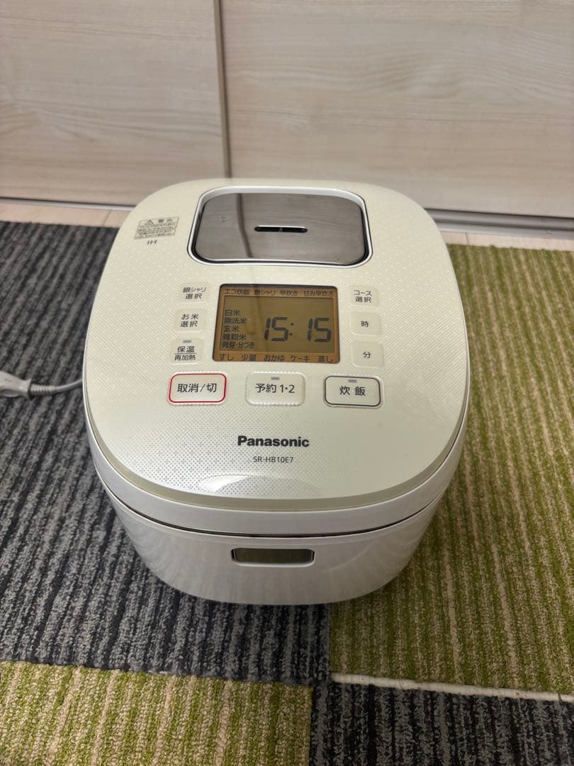 美品　Panasonic 2020年製炊飯器 SR-HB10E7 送料無料
