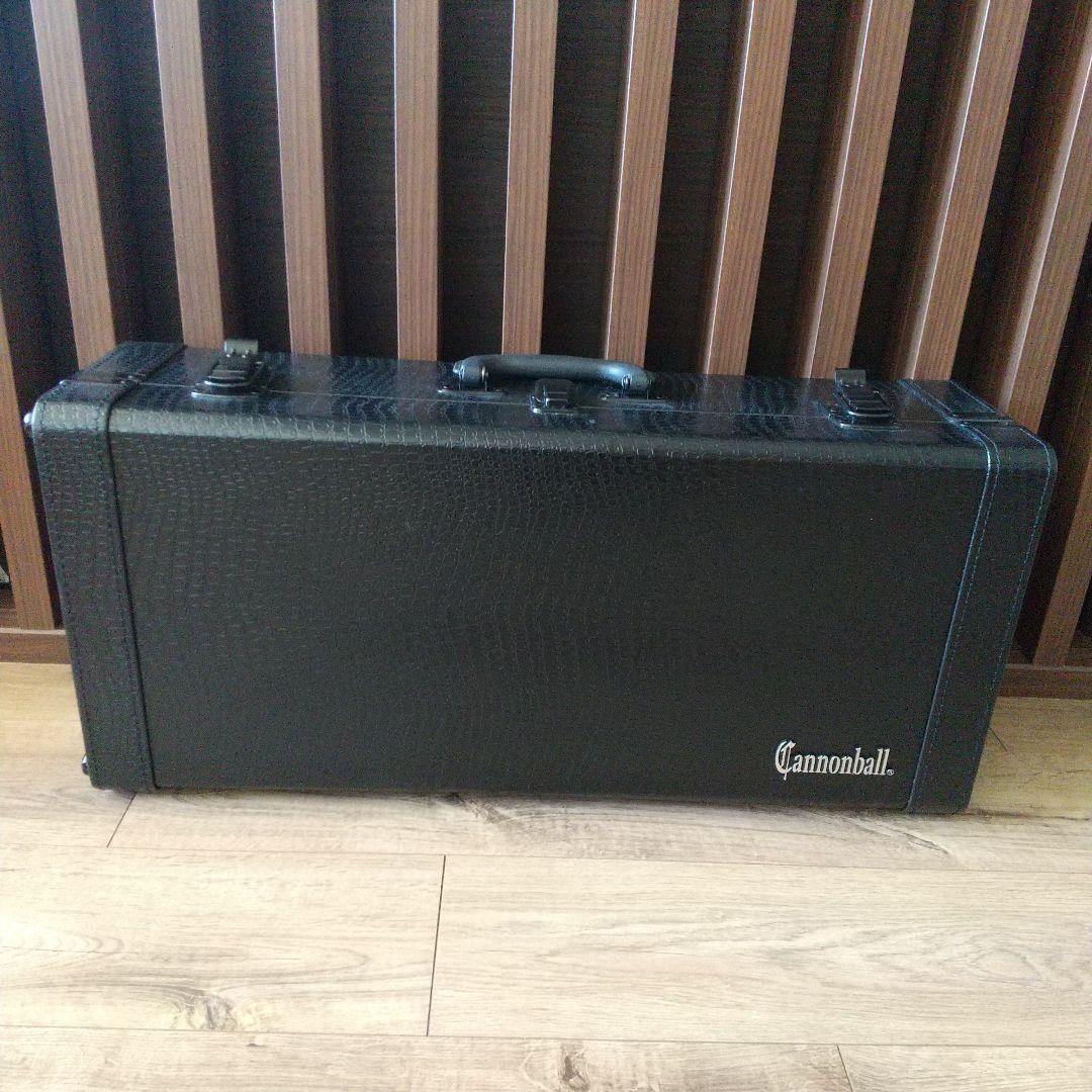 Cannonball アルトサックス 純正ハードケース 黒