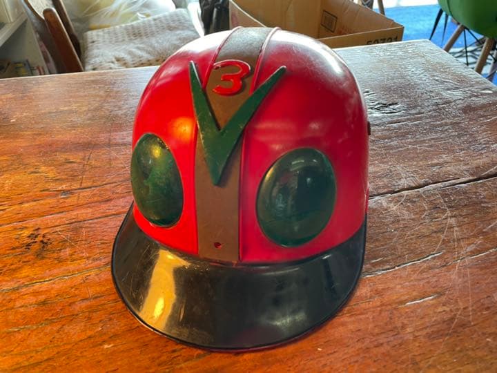 仮面ライダーV3レトロなヘルメット