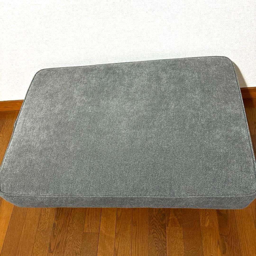 【美品】スツール オットマン スチール脚