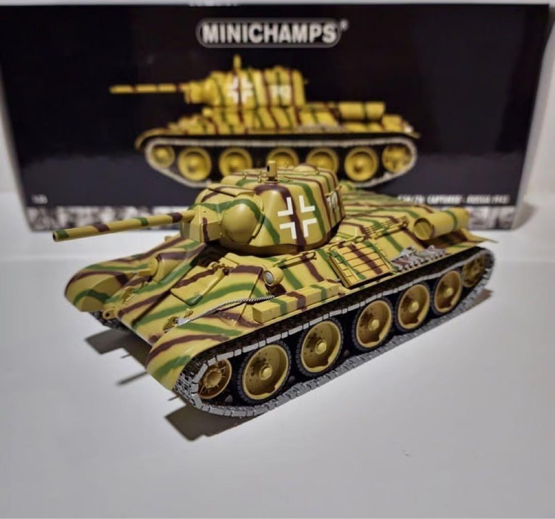 ワンオフカスタム 1/35 PMA T34/76-747(r) ドイツ軍鹵獲仕様