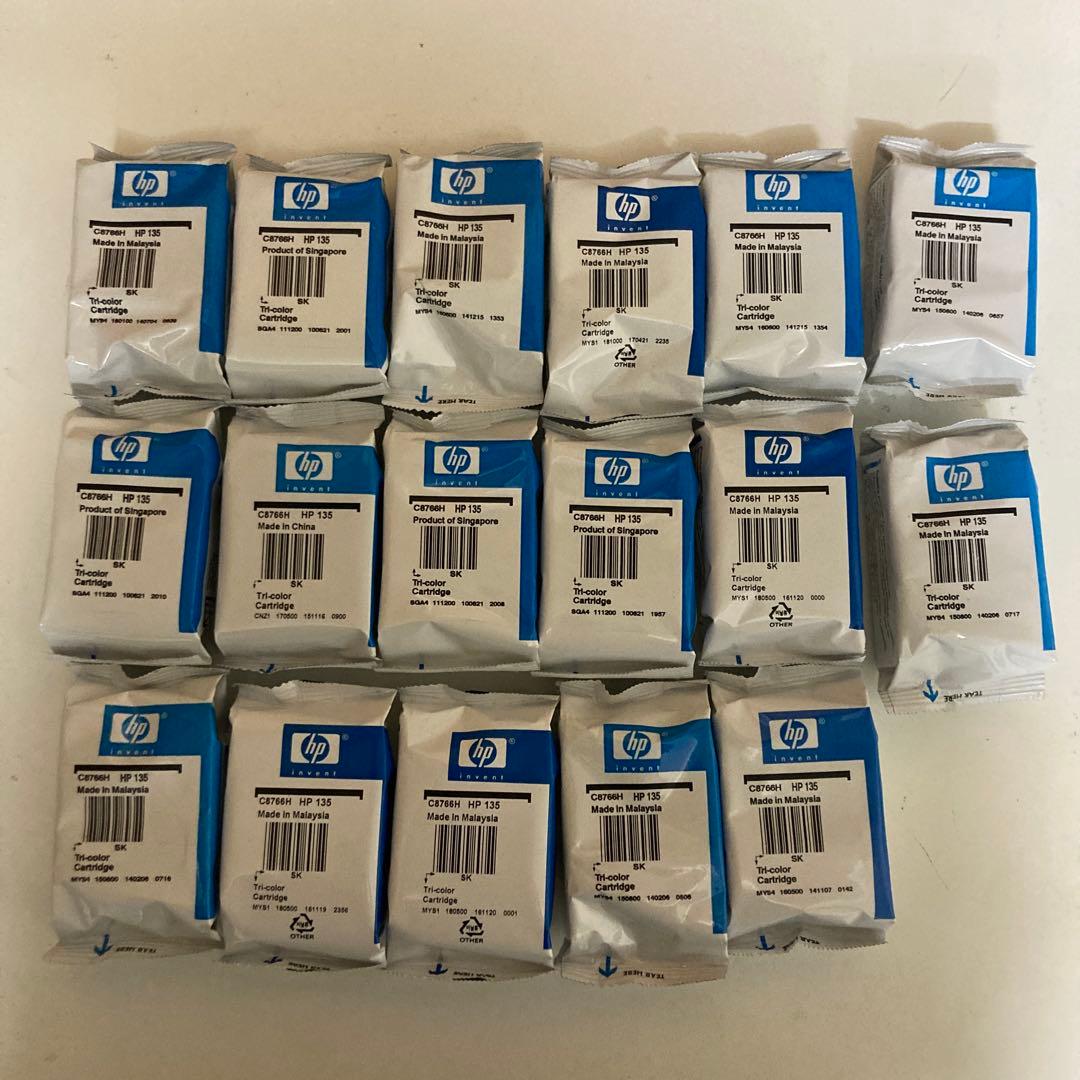 HP135 C 8766hインクカートリッジ 17個セット