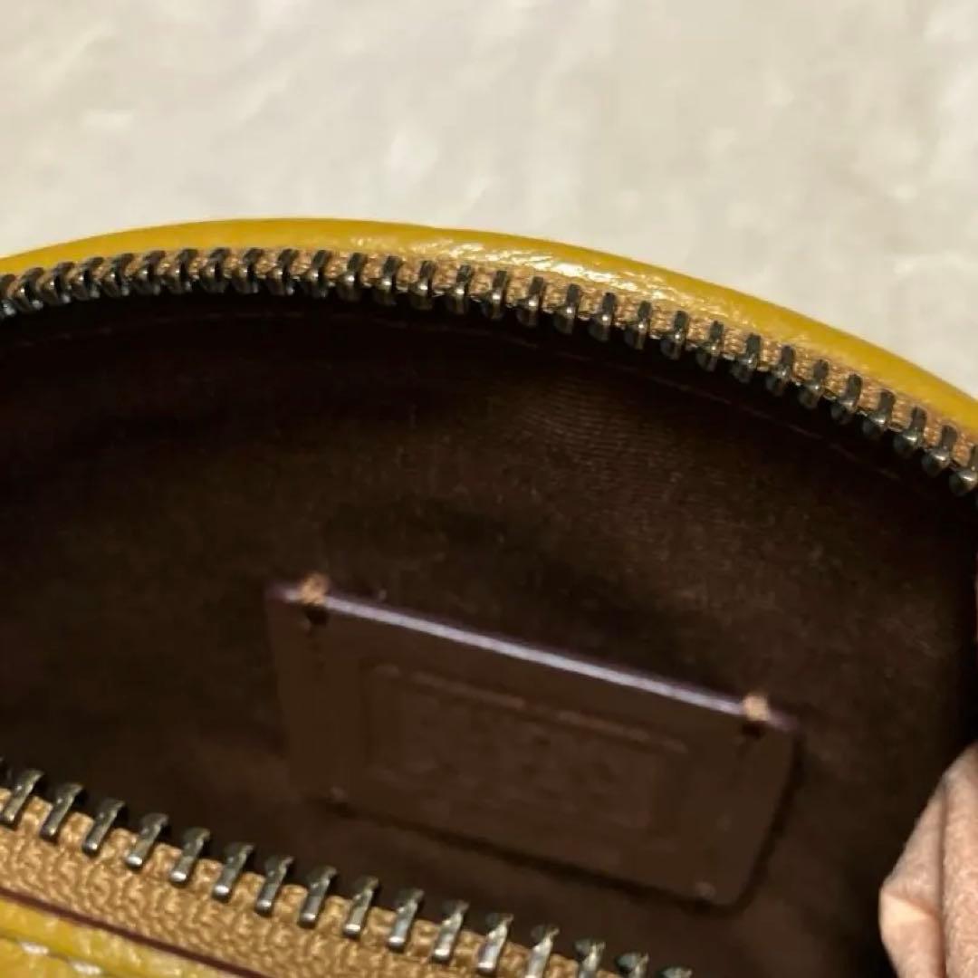 COACH スヌーピー ラウンドショルダーバッグ