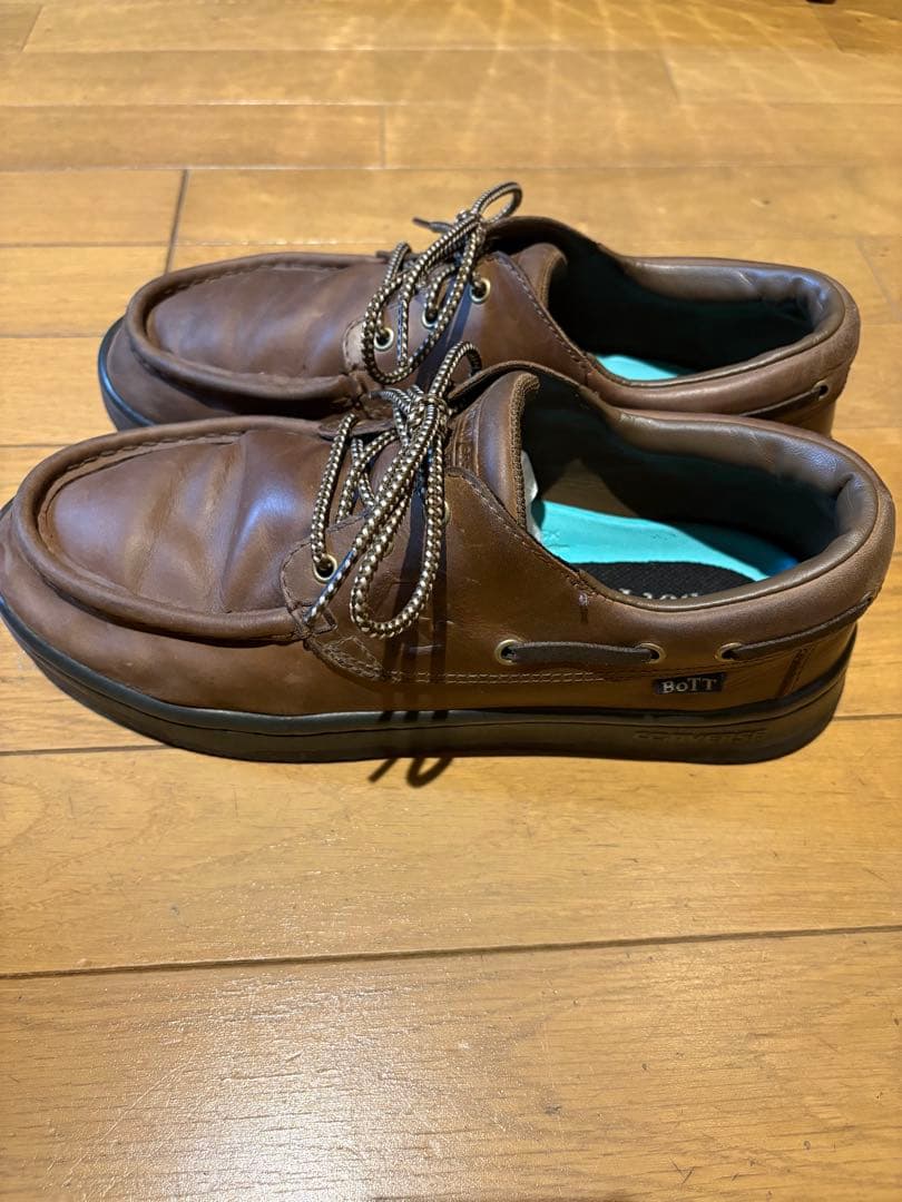CONVERSE BOTT ブラウン デッキシューズ