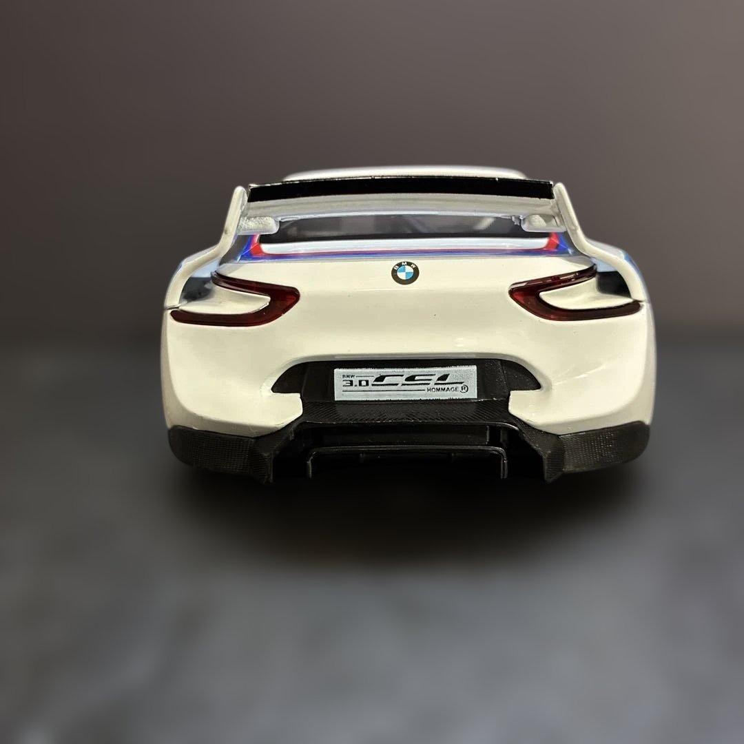 909※BMW CSL 3.0 1/24スケール ダイキャスト ミニカー