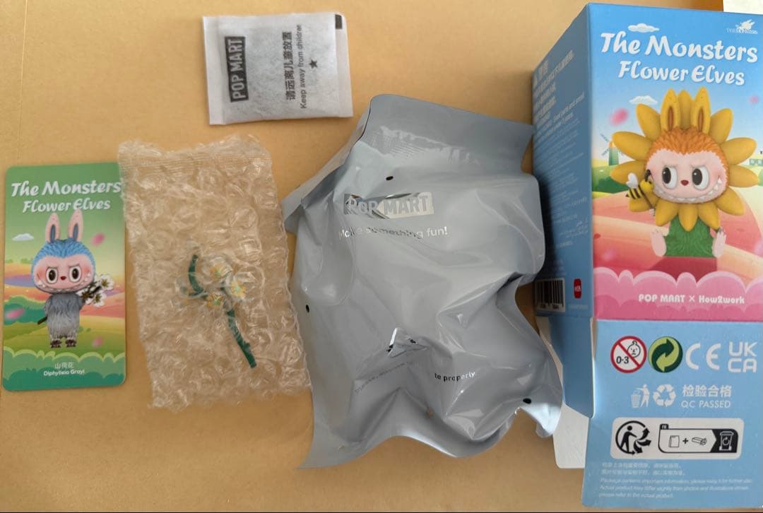 POPMART ラブブ LABUBU THE MONSTERS 花の妖精