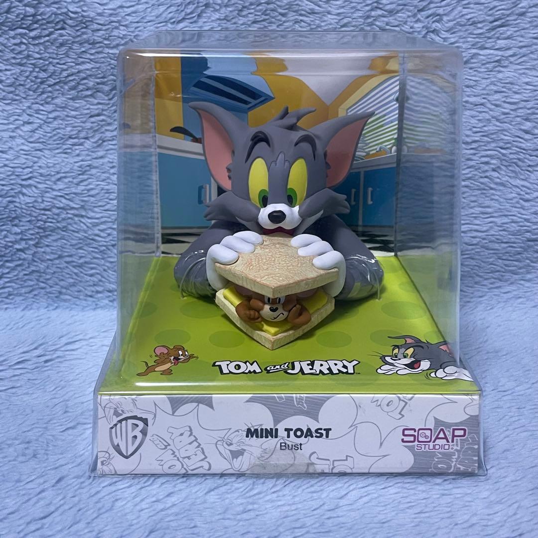 ｟新品未開封｠トムとジェリー ソープスタジオフィギュア　ミニ・バーガー3種セット