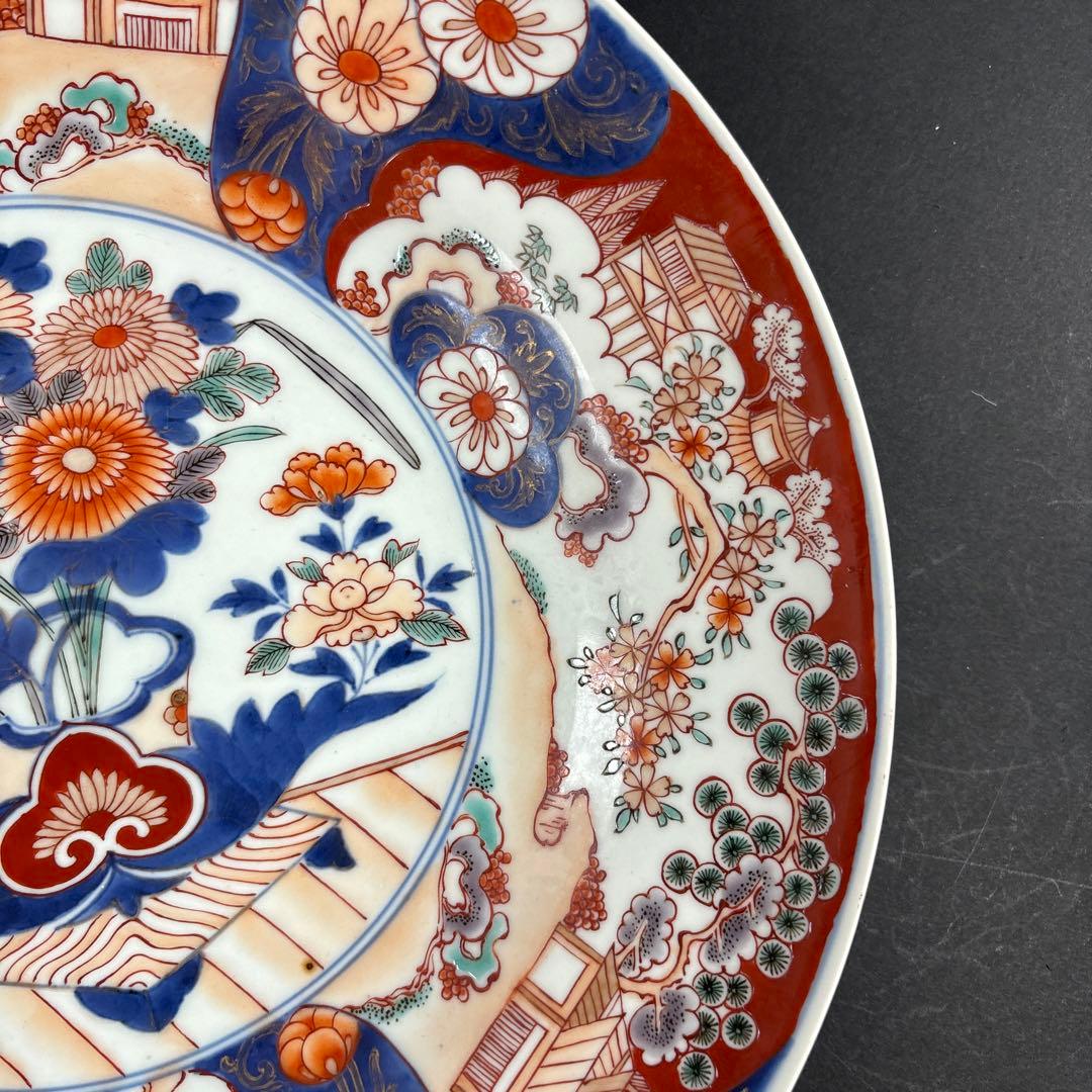 116 セール　色絵　錦　元　伊万里　有田　皿　中国　鍋島　九谷