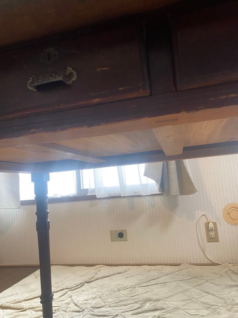 レトロ＊アンティーク＊ダイニングテーブル＊引き出し