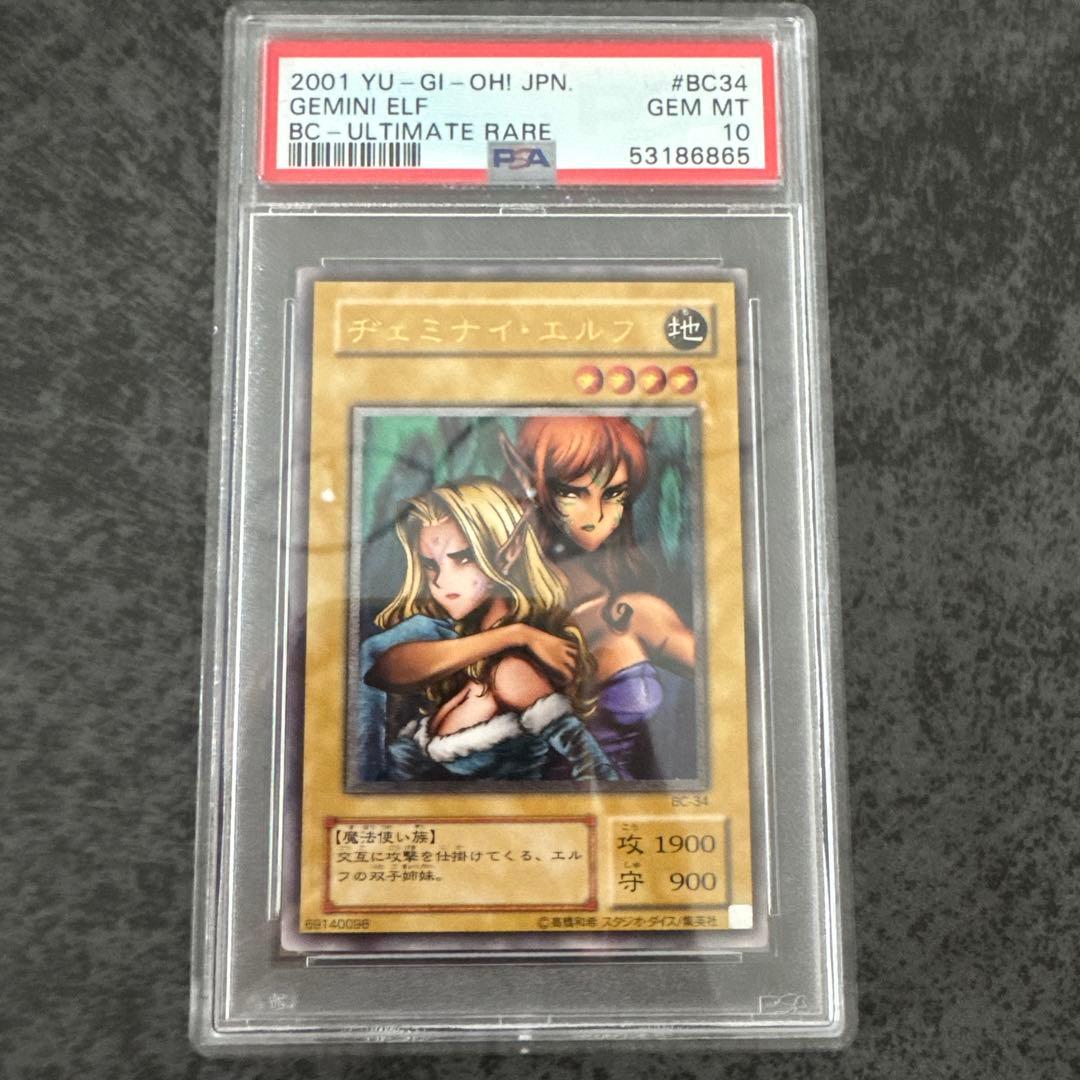 ヂェミナイエルフ　レリーフ　psa10