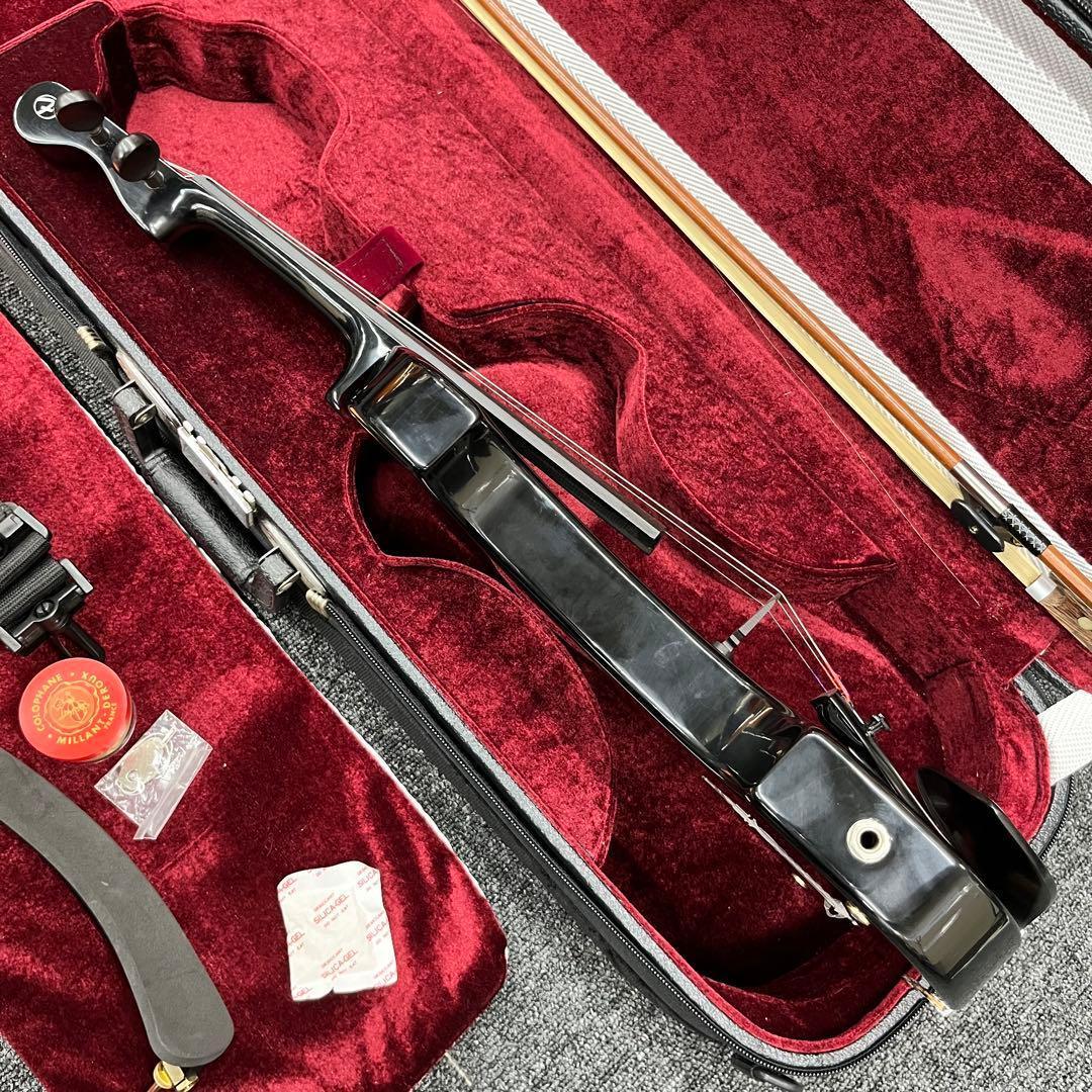 【10814】Fender FV-1 エレキバイオリン ブラック