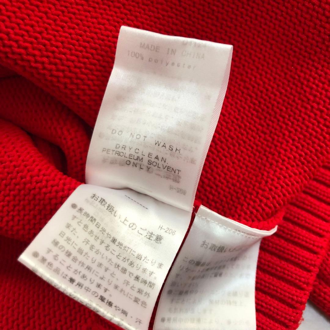 パーリーゲイツ 上田桃子さんコラボ トラッドラビット ニット 4 レッド