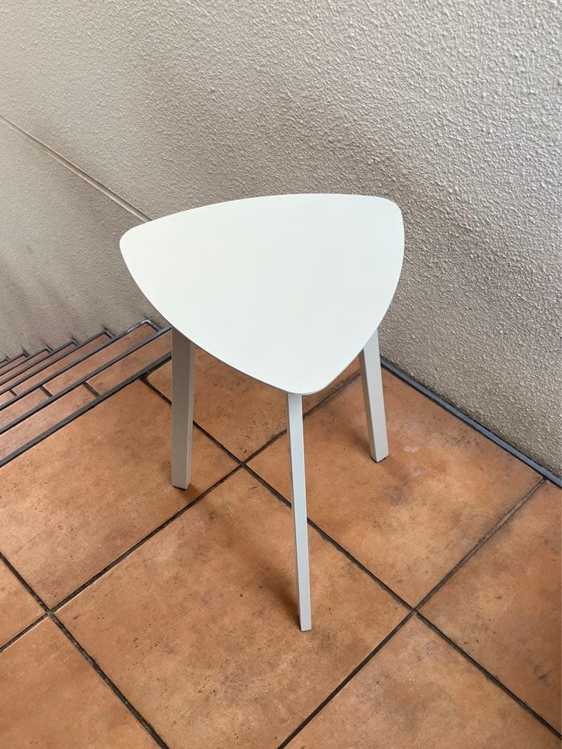 アイアンスツール　ホワイト