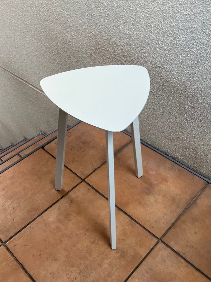 アイアンスツール　ホワイト