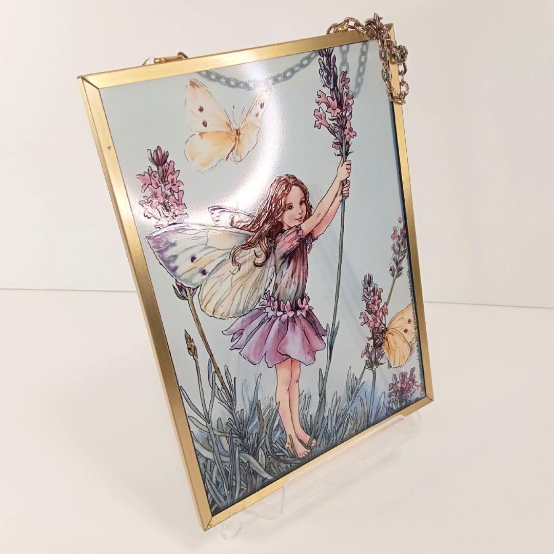 メアリーバーカー ステンドグラスLavender Fairyグラスマスターズ社