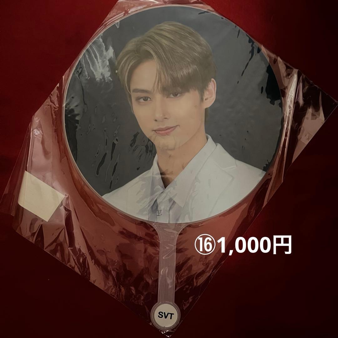 seventeen セブチ　ジュン　うちわ