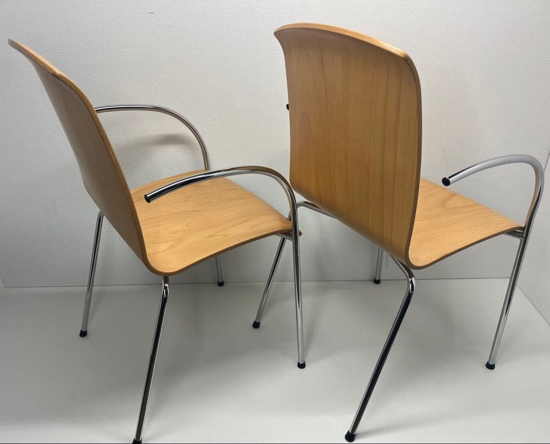 ホウトク HOUTOKU グレースチェア GRC2G-BB-M チェア　2脚