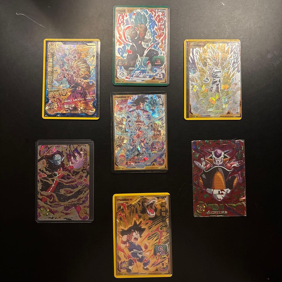 スーパードラゴンボールヒーローズカードセット 7枚