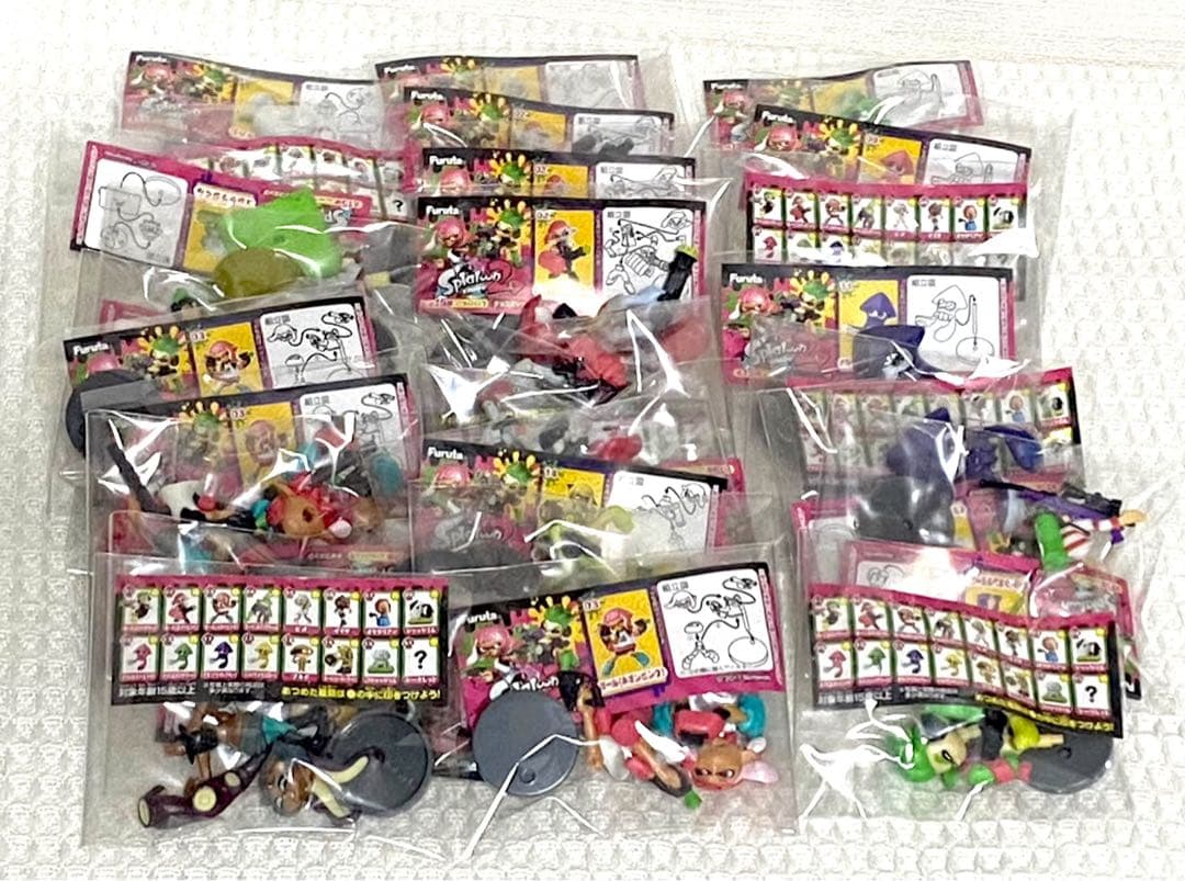 スプラトゥーン チョコエッグ フィギュア ブキコレクション まとめ売り合計66点
