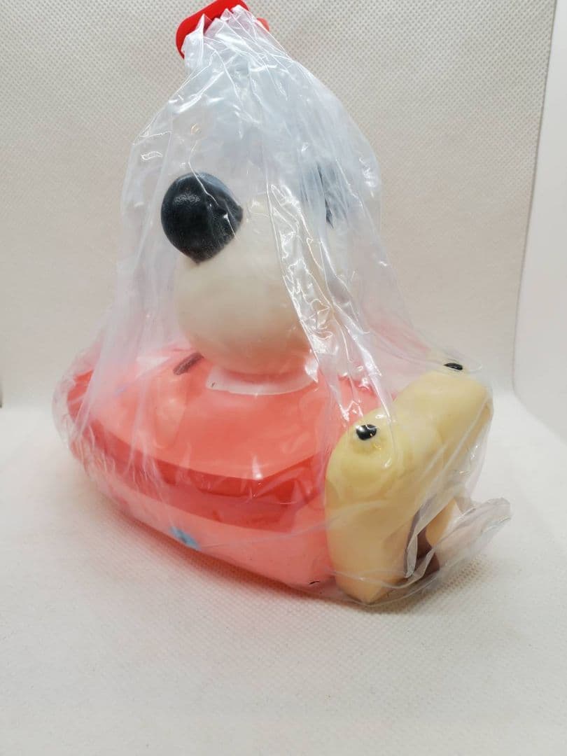 レトロ パンダ ボート ソフビ人形 未開封 デッドストック ヴィンテージ