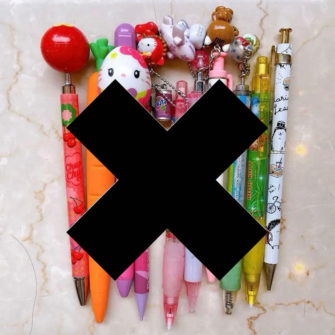 ☆61本セット☆ボールペン　シャーペン　ディズニー　サンリオ　ユニバ　まとめ売り
