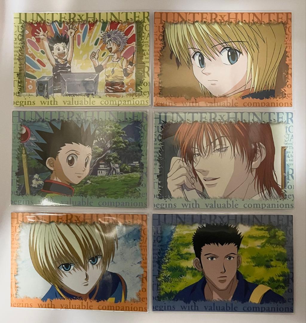 非売品カード‼️① HUNTER x HUNTER アニメイト限定カード・6枚‼️
