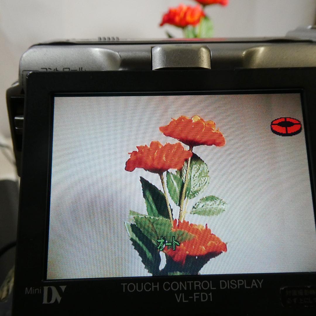 動作良好 シャープ VL-FD1 MiniDVビデオカメラ DVDダビングに最適