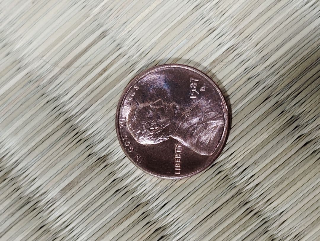 LIBERTY-D　1987年 エイブラハム・リンカーン 1セント