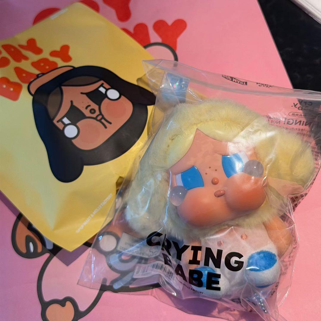 POPMARTCRYBABYCrying Babeぬいぐるみマスコット