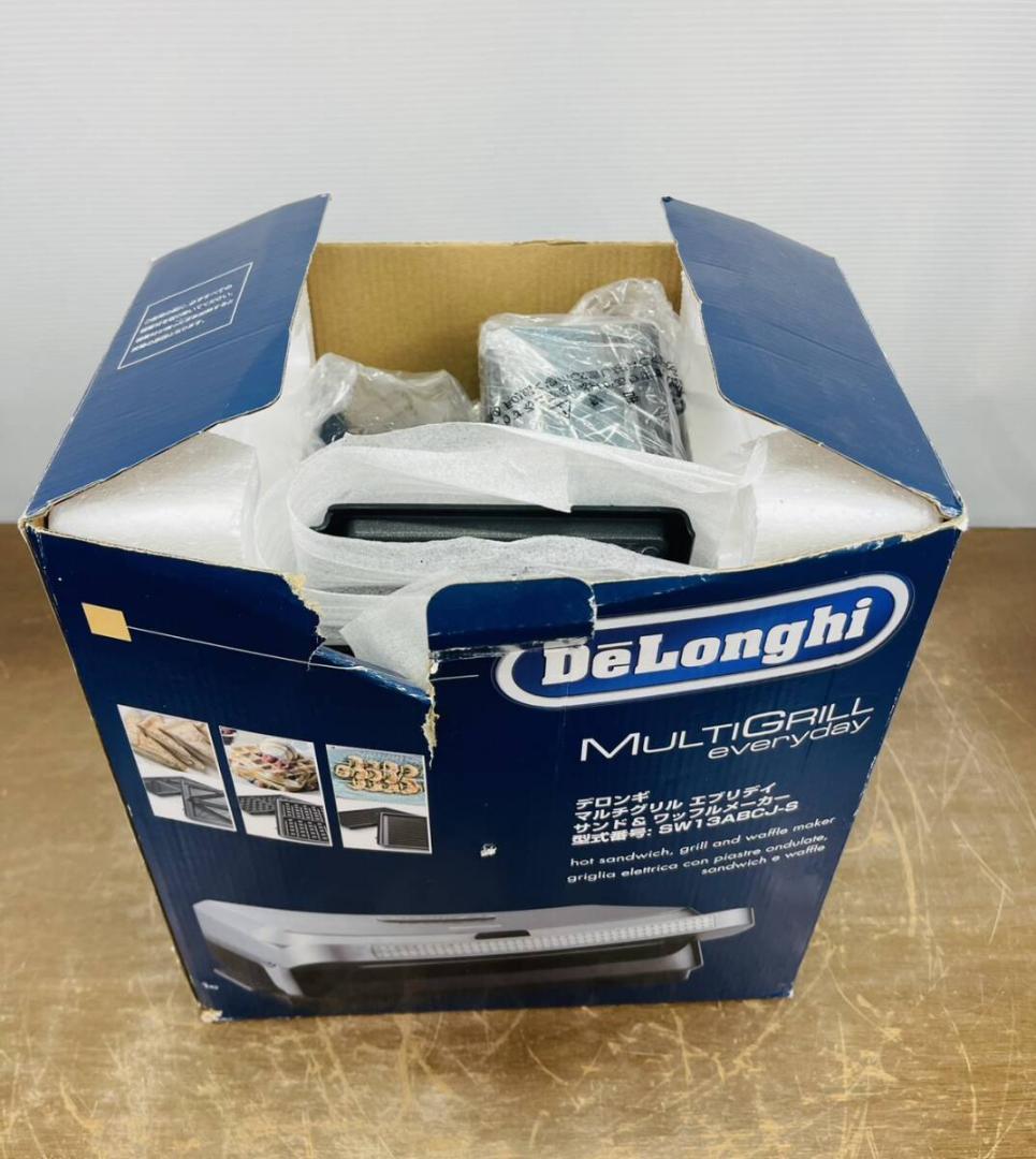 【極美品】デロンギ マルチグリル エブリデイ サンド&ワッフルメーカー
