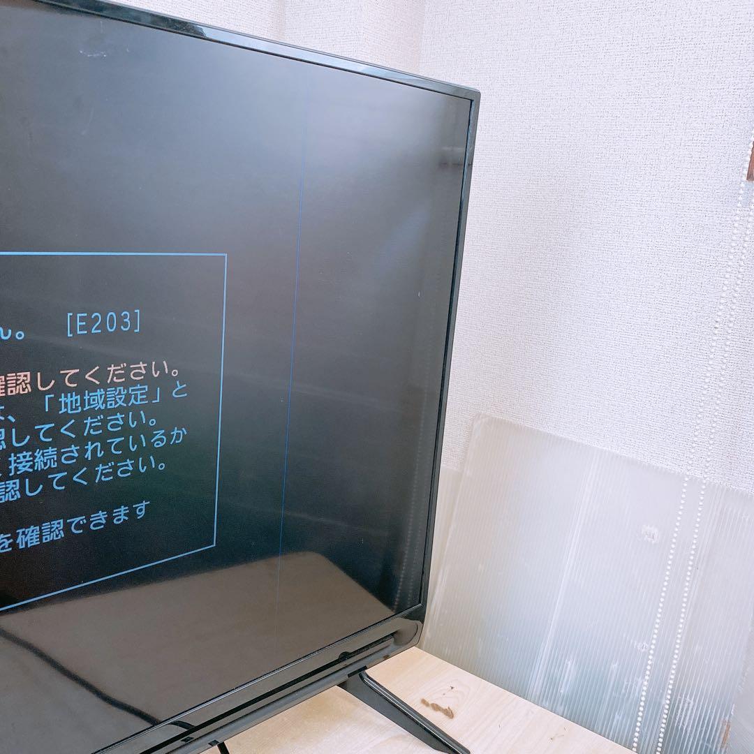 【要確認】シャープ 40V 液晶カラーテレビ AQUOS 2018年製 表示不良
