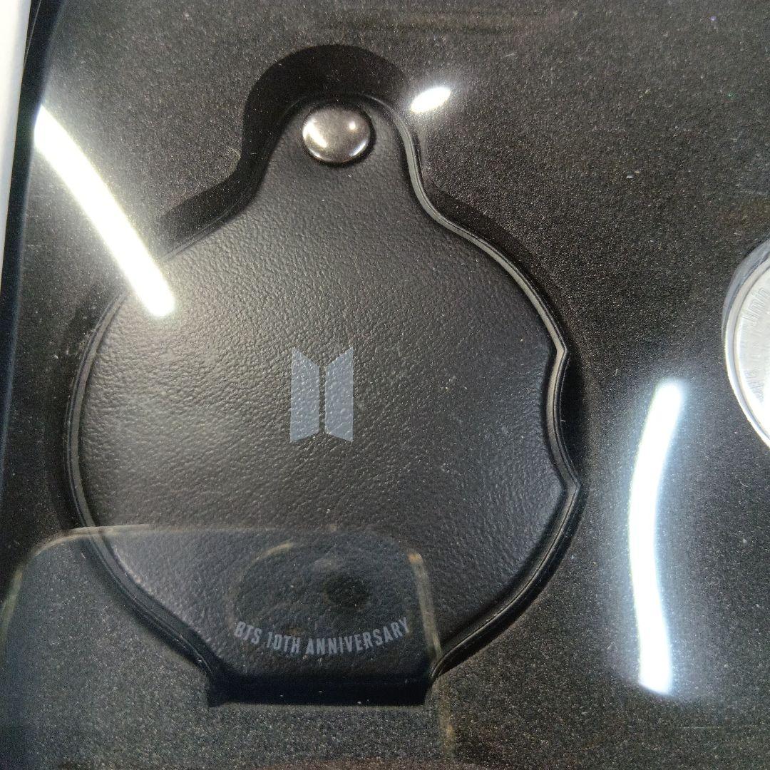 BTS　10周年記念硬貨　　シルバー　純銀　新品未開封　HYBE　韓国