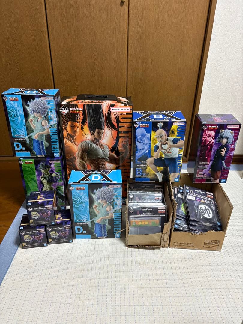 HUNTER HUNTER フィギュア セット バンダイ おまけ付き